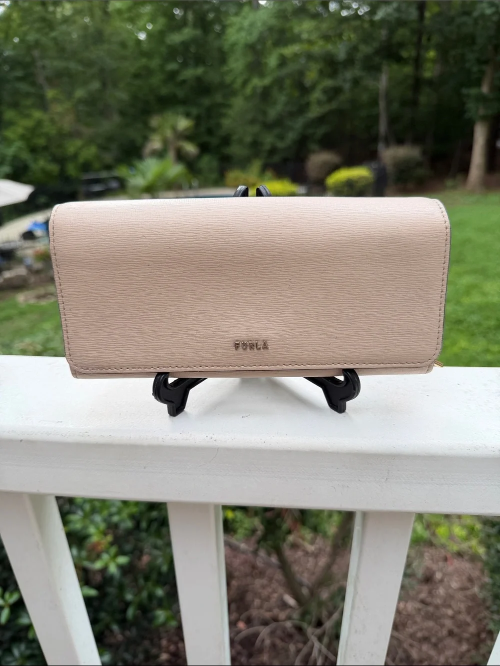 Furla Babylon Continental Wallet in Saffiano Leather